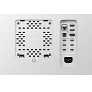 LG شاشة UltraFine™ Nano IPS Black مقاس 40 بوصة 5K2K مع Thunderbolt™ 5, صورة خلفية مع تفكيك الحامل, 40U990A-W, thumbnail 10