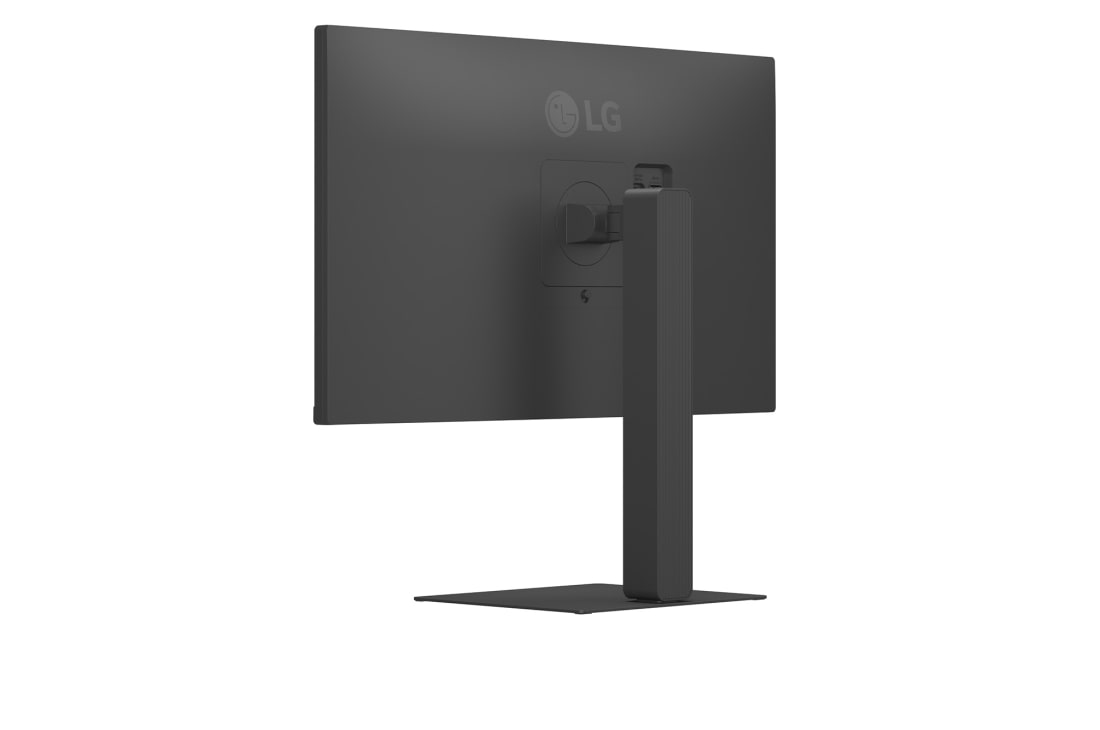 LG شاشة إل جي UltraFine™ 4K IPS مقاس 27 بوصة، HDR10، منفذ USB-C (90 واط)، وتصميم بلا حواف من 3 جوانب, صورة علوية مع إمالة الشاشة في الاتجاه المعاكس, 27U730A-B, thumbnail 13