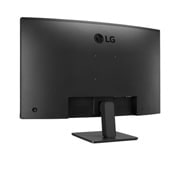 LG شاشة إل جي منحنية 31.5 بوصة Full HD بتحديث 100Hz لعرض أكثر سلاسة، تصميم بلا حواف، وراحة للعين, صورة توضح الجانب الخلفي, 32MR50C-B, thumbnail 7