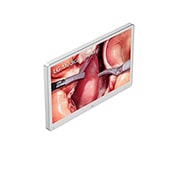 LG شاشة LG جراحية 32 بوصة 4K IPS , ربط بصري وزجاج حماية متطور ودعم عرض متعدد, صورة جانبية للجانب الأيمن, 32HS710S-W, thumbnail 5