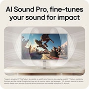 LG شاشة LG الذكية AI U5s IPS مقاس 27 بوصة ، Full HD للبث مع webOS, يقدم AI Sound Pro صوتًا غامرًا ومحسنًا بناءً على نوع المحتوى., 27U511SB-W, thumbnail 8
