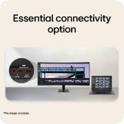 LG شاشة LG UltraWide™ مقاس 34 بوصة منحنية (1800R) WQHD 120Hz, شاشة LG UltraWide المنحنية متصلة بالكمبيوتر المحمول مع تمييز منفذ DisplayPort ومنافذ HDMI., 34U601B-B, thumbnail 7
