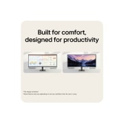 LG شاشة LG UltraWide™ المنحنية مقاس 34 بوصة بدقة WQHD ومعدل تحديث 144Hz ‏(1800R)، طراز 34U640B، مزودة بمنفذ USB-C ودعم HDR 10 وتغطية لونية sRGB 99% (قياسي)., شاشة LG UltraWide المنحنية توضح وضع القارئ وميزات Flicker Safe لتقليل إجهاد العين., 34U640B-B, thumbnail 11