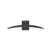 LG شاشة LG UltraWide™ المنحنية مقاس 34 بوصة بدقة WQHD ومعدل تحديث 144Hz ‏(1800R)، طراز 34U640B، مزودة بمنفذ USB-C ودعم HDR 10 وتغطية لونية sRGB 99% (قياسي)., صورة علوية لشاشة LG UltraWide المنحنية تعرض شكل اللوحة المنحنية وبنية تركيب الحامل., 34U640B-B, thumbnail 15