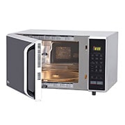 LG فرن ميكروويف حراري، سعة 28 لتر، قائمة AutoCook، التجويف الداخلي من الفولاذ المقاوم للصدأ, MC2846SL, thumbnail 4