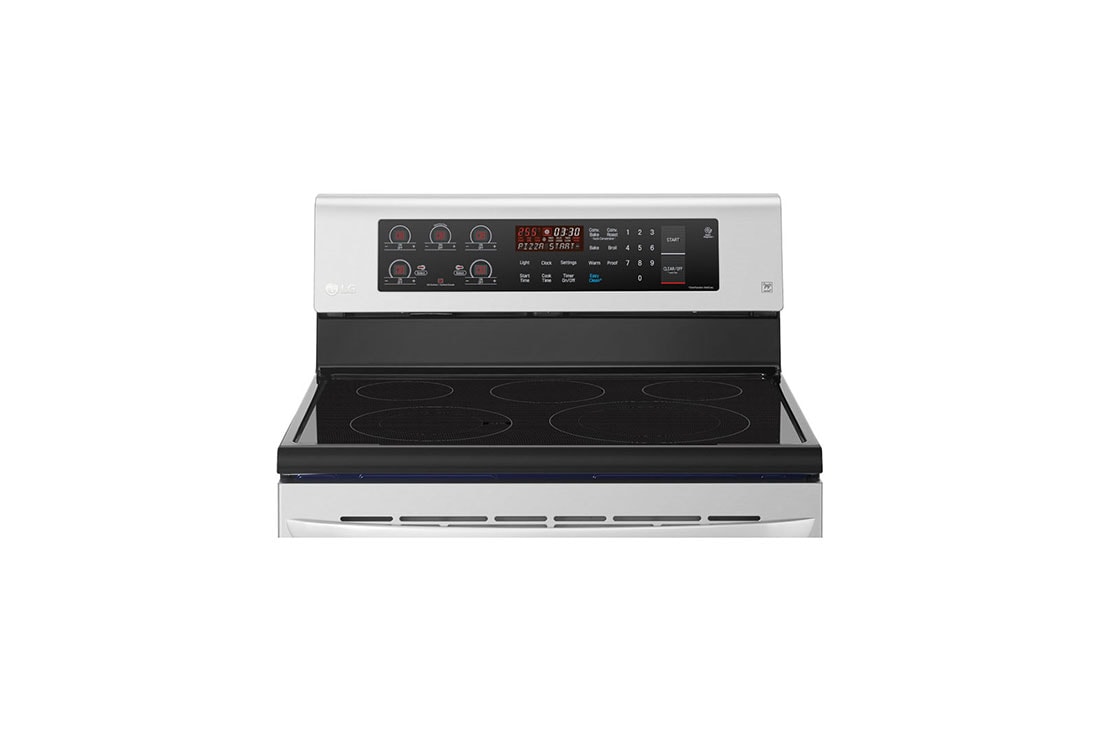 LG موقد غاز، سعة 178لتر، حمل حراري ،شعلة قوية، تقنية التنظيف الذكي, LRE3193ST, thumbnail 4