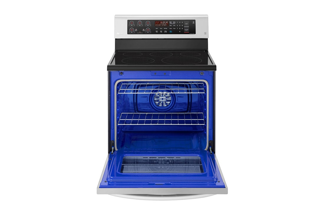 LG موقد غاز، سعة 178لتر، حمل حراري ،شعلة قوية، تقنية التنظيف الذكي, LRE3193ST, thumbnail 6