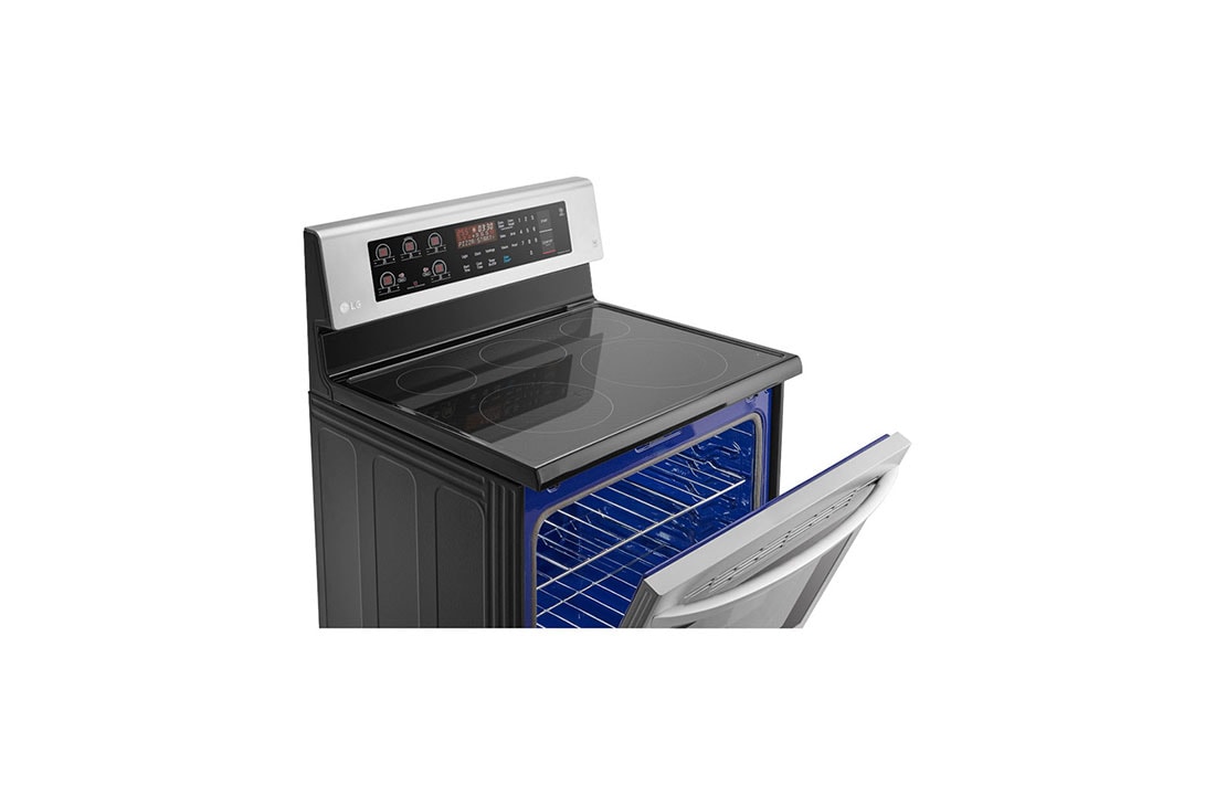 LG موقد غاز، سعة 178لتر، حمل حراري ،شعلة قوية، تقنية التنظيف الذكي, LRE3193ST, thumbnail 8