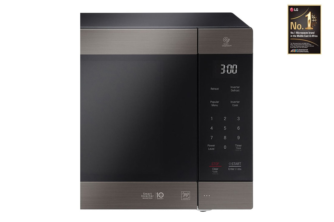 LG فرن ميكروويف لون ستانليس، تقنية NeoChef، سعة 56 لتر, MS5696HIT, thumbnail 3