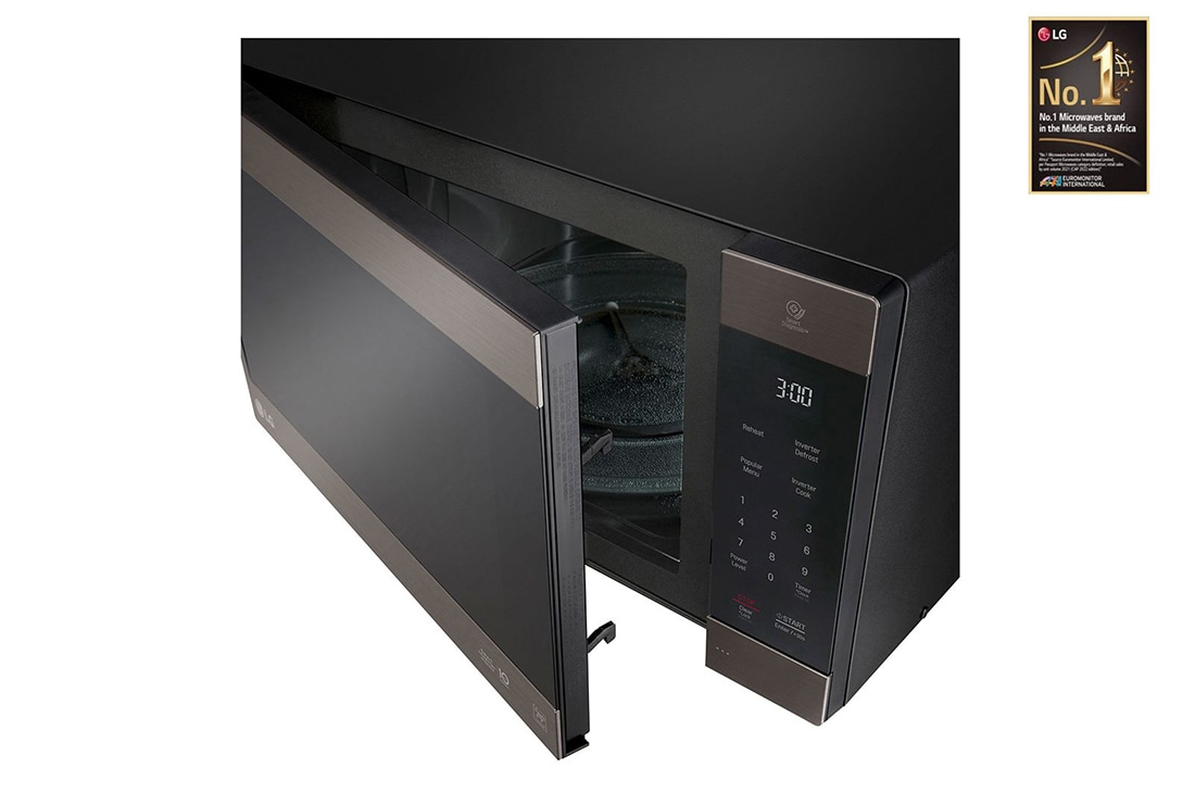 LG فرن ميكروويف لون ستانليس، تقنية NeoChef، سعة 56 لتر, MS5696HIT, thumbnail 4