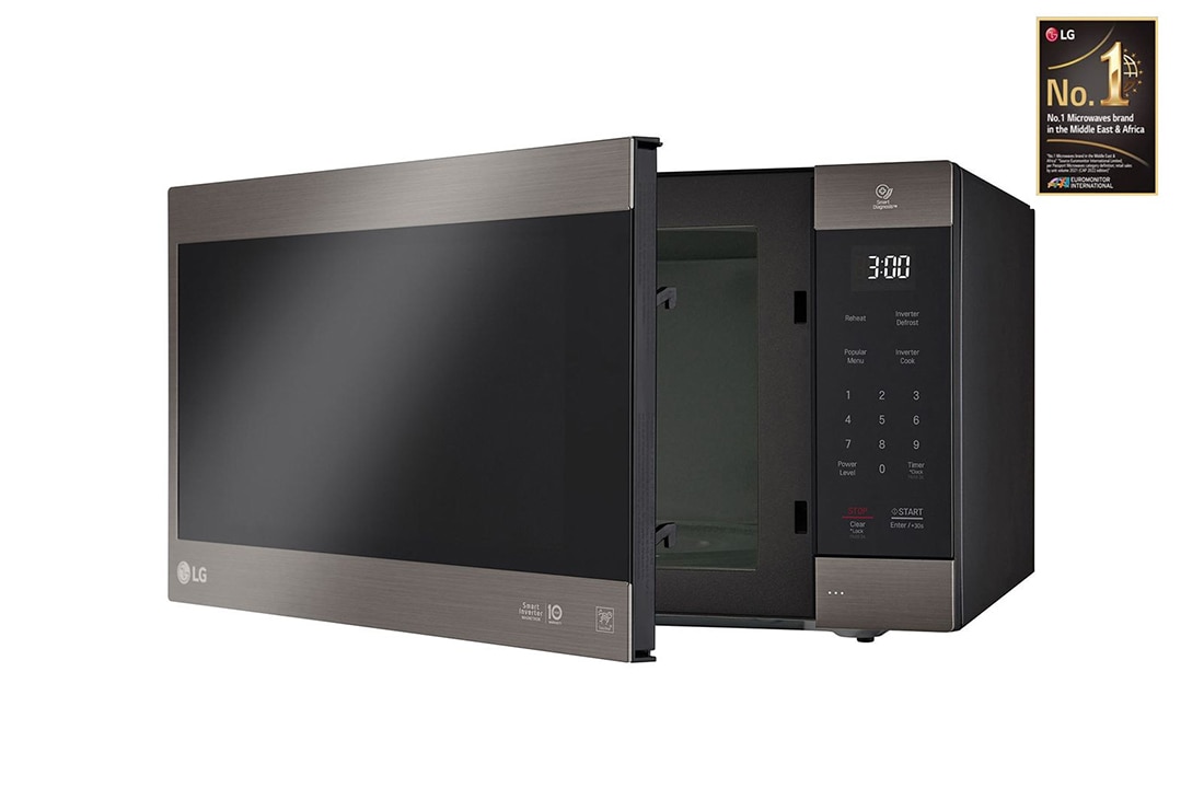 LG فرن ميكروويف لون ستانليس، تقنية NeoChef، سعة 56 لتر, MS5696HIT, thumbnail 5