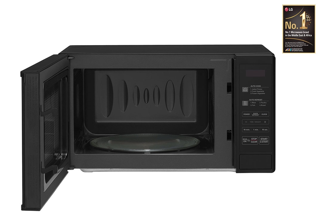 LG فرن ميكروويف، سعة 20 لتر، يتميز بتقنية التنظيف الذكي ™EasyClean وتقنية i-wave, MS2042DB, thumbnail 2
