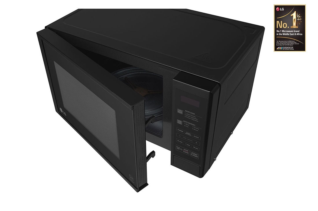 LG فرن ميكروويف، سعة 20 لتر، يتميز بتقنية التنظيف الذكي ™EasyClean وتقنية i-wave, MS2042DB, thumbnail 4