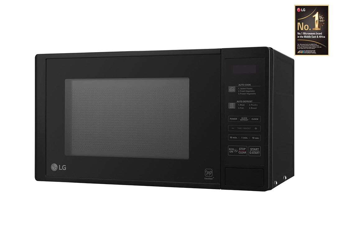 LG فرن ميكروويف، سعة 20 لتر، يتميز بتقنية التنظيف الذكي ™EasyClean وتقنية i-wave, MS2042DB, thumbnail 5