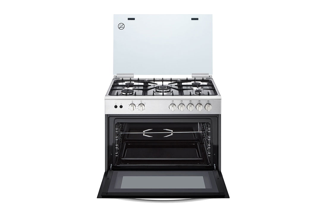 LG موقد غاز مع شواية لون فولاذي مقاوم للصدأ من إل جي, FA415RMA, thumbnail 3