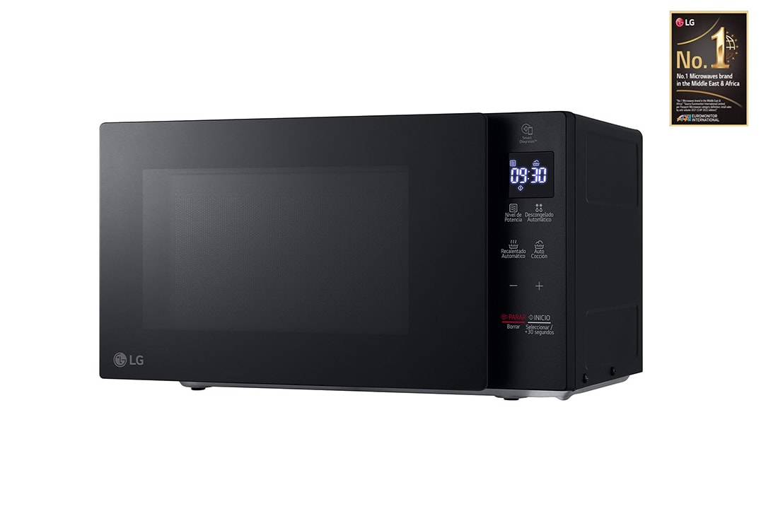 LG مايكروييف إل جي NeoChef سعة 20 لتر لون أسود, Left Side view, MS2032GAS, thumbnail 4