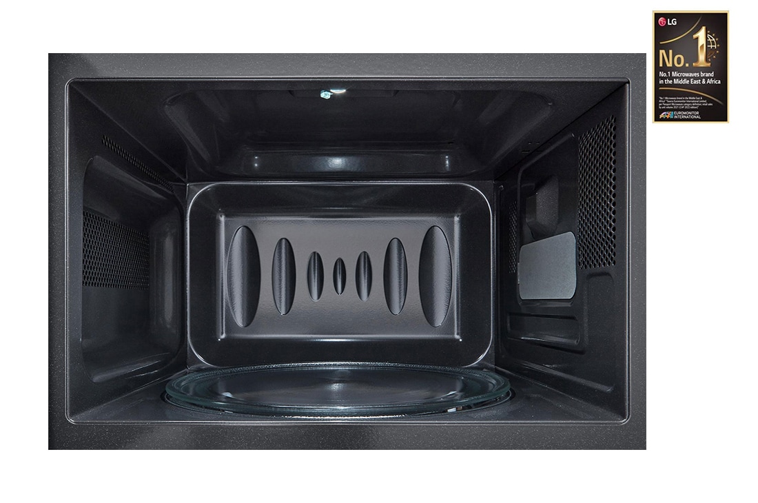LG مايكروييف إل جي NeoChef سعة 20 لتر لون أسود, Interior detail, MS2032GAS, thumbnail 8