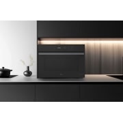 LG فرن ميكروويف شامل SolarDOM™ سعة 38 لتر مع وضع القلي الهوائي و تسخين مزدوج, left open, MA3885SPB, thumbnail 13