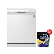 LG غسالة صحون QuadWash إعداد المكان 14، محرك دفع مباشر, Front view, DFB512FW, thumbnail 1