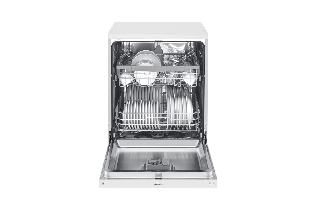 LG غسالة صحون QuadWash إعداد المكان 14، محرك دفع مباشر, DFB512FW, thumbnail 3