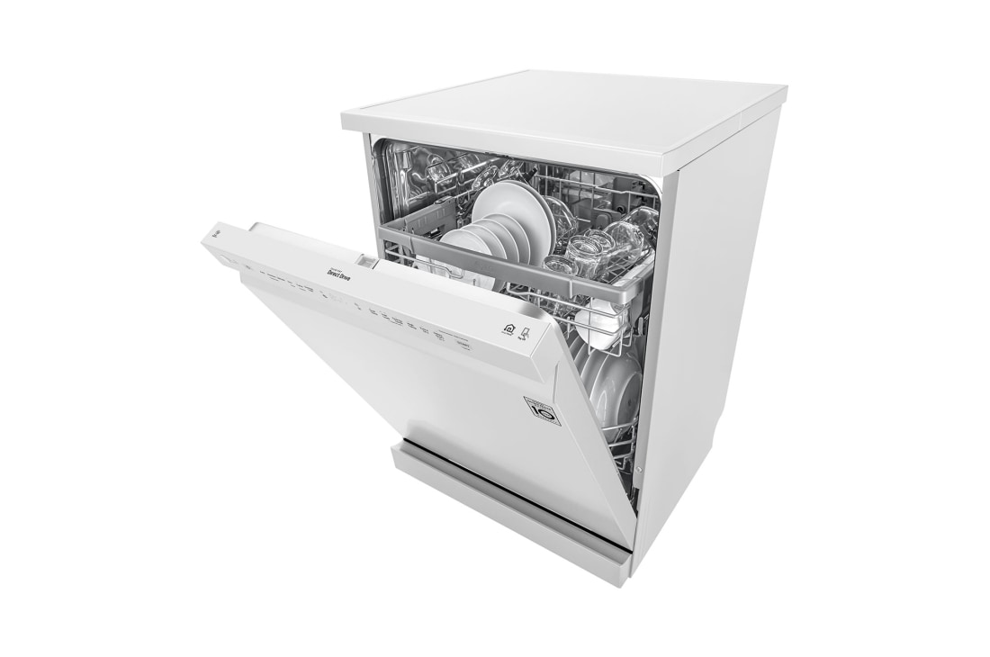 LG غسالة صحون QuadWash إعداد المكان 14، محرك دفع مباشر, DFB512FW, thumbnail 9