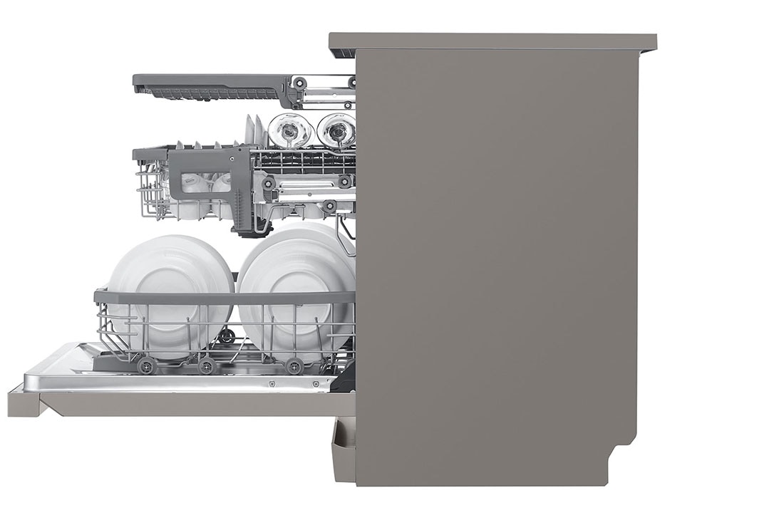 LG غسالة صحون إل جي QuadWash بالبخار إعدادات المكان 14, DFB425FP, thumbnail 10