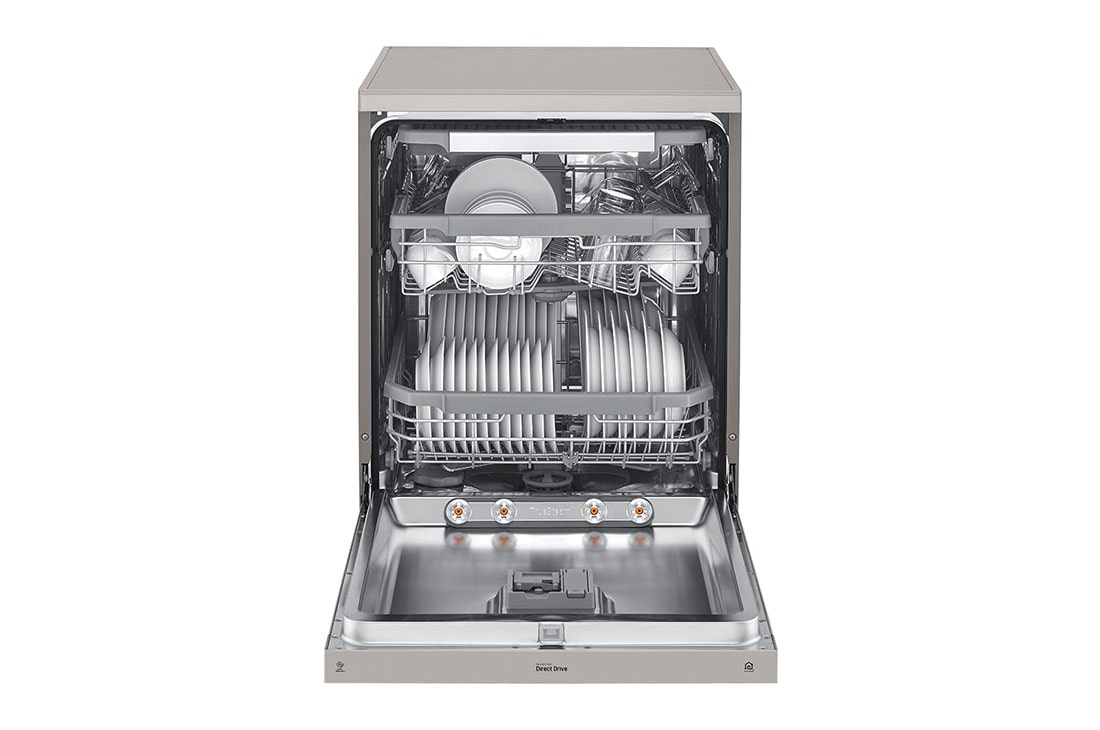 LG غسالة صحون إل جي QuadWash بالبخار إعدادات المكان 14, DFB425FP, thumbnail 3