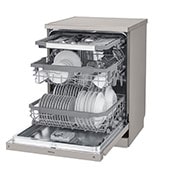 LG غسالة صحون إل جي بالبخار QuadWash،إعدادات المكان 14, غسالة صحون إل جي بالبخار ™QuadWash، محرك الدفع المباشر، تقنية EasyRack™ Plus، إعدادات المكان14،  تقنية ThinQ, DFB425FP, thumbnail 8