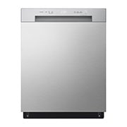 LG غسالة صحون QuadWash لون فضي بلاتيني من إل جي, منظر أمامي, DFC612FV, thumbnail 1