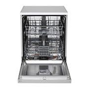 LG غسالة صحون QuadWash لون فضي بلاتيني من إل جي, front door open view, DFC612FV, thumbnail 3