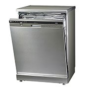 LG غسالة أطباق تعمل بتقنية محرك الدفع العاكس المباشرDirect Drive و تقنية البخار الحقيقي ™TrueSteam  و مزودة بأرفف ذكية ™SmartRack, D1442SF, thumbnail 3