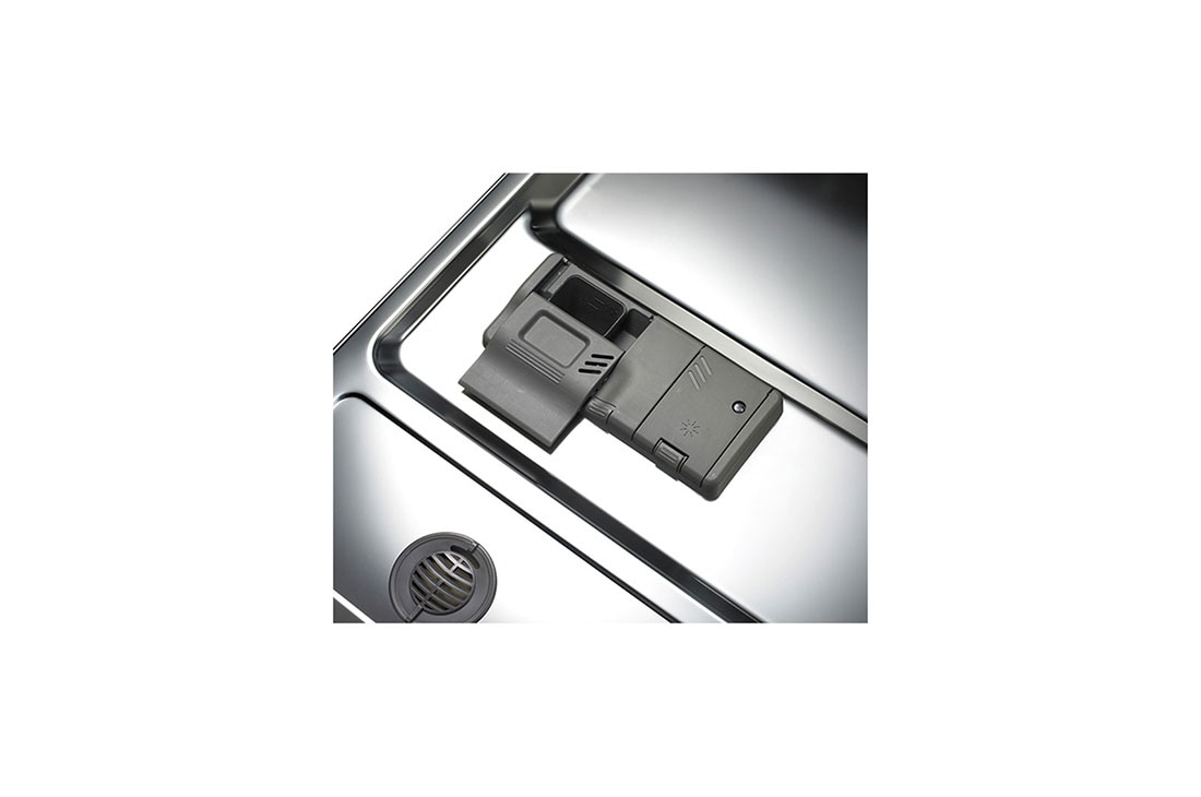 LG غسالة أطباق تعمل بتقنية محرك الدفع العاكس المباشرDirect Drive و تقنية البخار الحقيقي ™TrueSteam  و مزودة بأرفف ذكية ™SmartRack, D1442SF, thumbnail 8