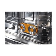 LG غسالة أطباق تعمل بتقنية محرك الدفع العاكس المباشر Direct Drive و تقنية البخار الحقيقي ™TrueSteam  و مزودة بأرفف ذكية ™SmartRack, D1495CF, thumbnail 5