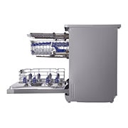 LG غسالة أطباق تعمل بتقنية محرك الدفع العاكس المباشر Direct Drive و تقنية البخار الحقيقي ™TrueSteam  و مزودة بأرفف ذكية ™SmartRack, D1495CF, thumbnail 10