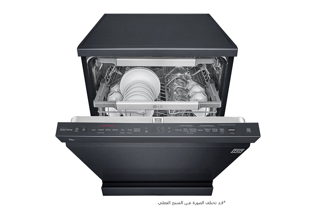 LG غسالة صحون QuadWash إل جي بالبخار إعداد المكان 14, DFB325HM, DFB325HM, thumbnail 8