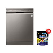 LG غسالة صحون إل جي بالبخار QuadWash إعدادات المكان 14, Front view, DFC532FP, thumbnail 1