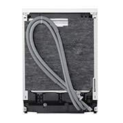 LG غسالة صحون 14 مكان QuadWash™، فضي بلاتيني، دورة تربو، محرك الدفع المباشر, back view, DFC513FW, thumbnail 14