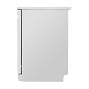 LG غسالة صحون 14 مكان QuadWash™، فضي بلاتيني، دورة تربو، محرك الدفع المباشر, Side view, DFC513FW, thumbnail 13