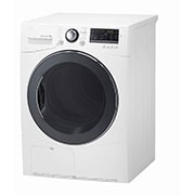 LG مجفف، 9 كجم، مستشعر تجفيف، تكنولوجيا العاكس، الاتصال قريب المدى, RC9066A3F, thumbnail 4