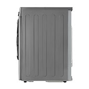 LG مجففة لون فضي ذوعاكس مزدوج سعة 9 كجم و مستشعر تجفيف, منظر جانبي, RC90V9EV2W, thumbnail 14