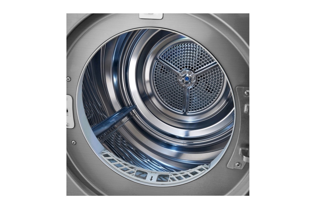 LG مجففة حجم 9 كجم لون فضي ذو عاكس مزدوج ومستشعر تجفيف, RC90V9EV2W, RC90V9EV2W, thumbnail 6