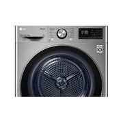 LG مجففة حجم 9 كجم لون فضي ذو عاكس مزدوج ومستشعر تجفيف, RC90V9EV2W, thumbnail 10