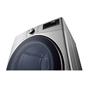 LG مجفف ذو عاكس مزدوج سعة 16 كجم لون فضي من إل جي, Display view, RH16U8EVCW, thumbnail 4