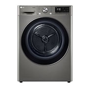 LG مجفف إل جي موديل 2024 ذو عاكس مزدوج سعة 10 كجم مع مستشعر تجفيف وفلتر مزدوج لمضاعفة النظافة والتحكم من أي مكان مع تطبيق ThinQ، شاهد مواصفات المنتج RH10V9PV2W, Front view, RH10V9PV2W, thumbnail 1