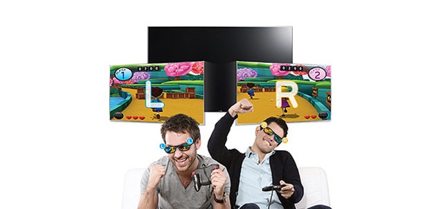 نظارات اللعب المزدوج