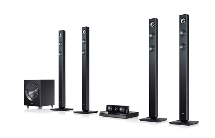 LG نظام المسرح بالمنزل مع عرض أقراص بلو-راي ثلاثي الأبعاد مع تلفاز LG ذكي, BH7520T, thumbnail 1