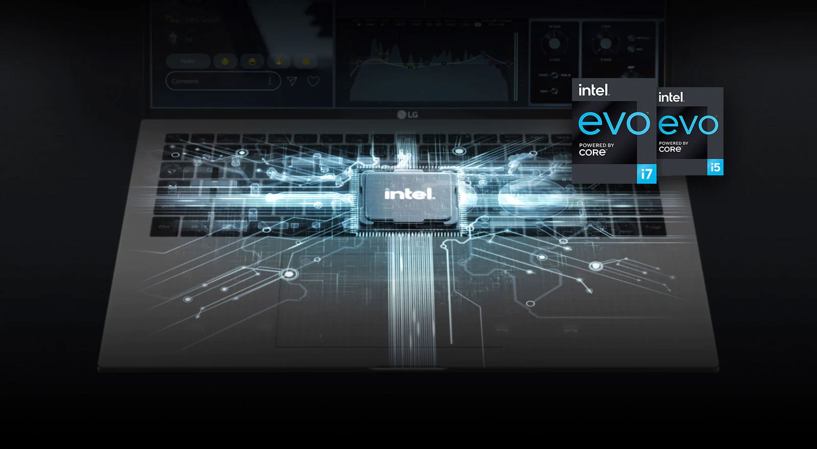 توفر وحدة معالجة Intel® المركزية من الجيل الحادي عشر أداءً قويًا بفضل ذاكرة النظام والمعالج الحديث