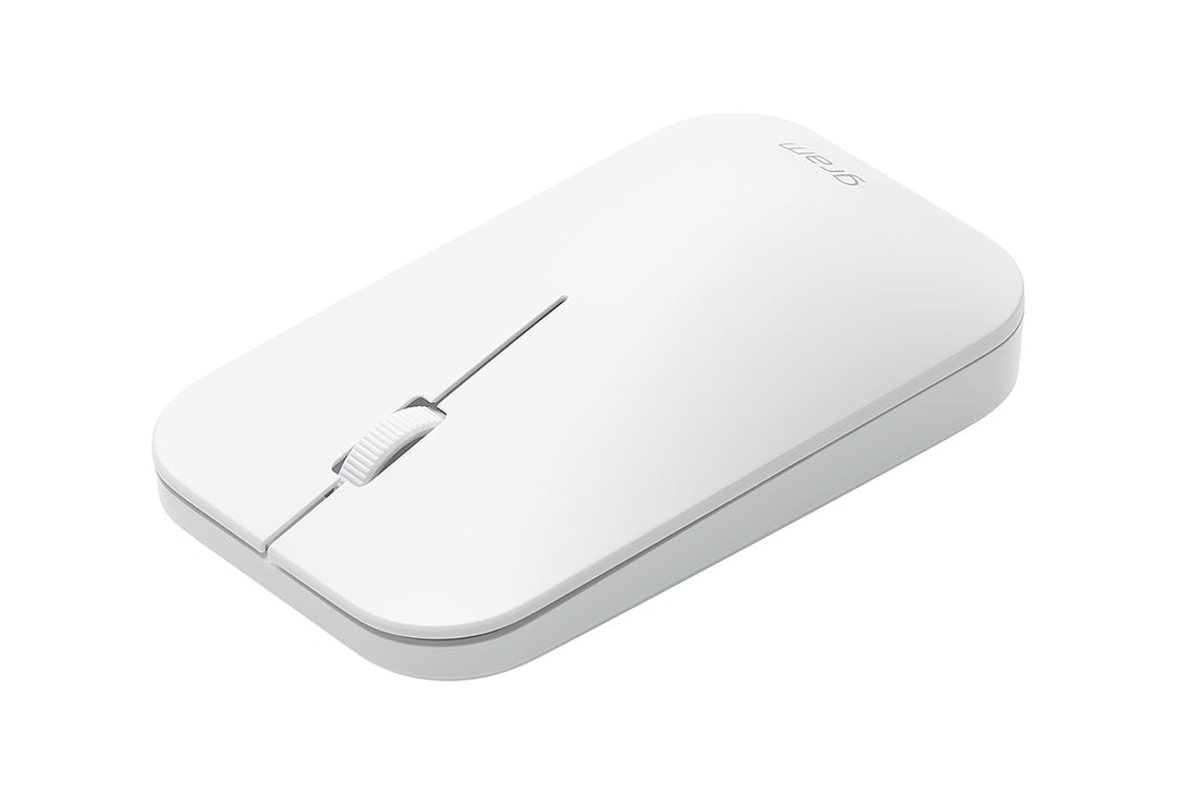 LG الفأرة اللاسلكية Gram من إل جي، تصميم أنيق وخفيف، سهلة التركيب، مدعومة ببطاريات AAA، نقر من دون ضوضاء, عرض منظوري, MSA2, thumbnail 2