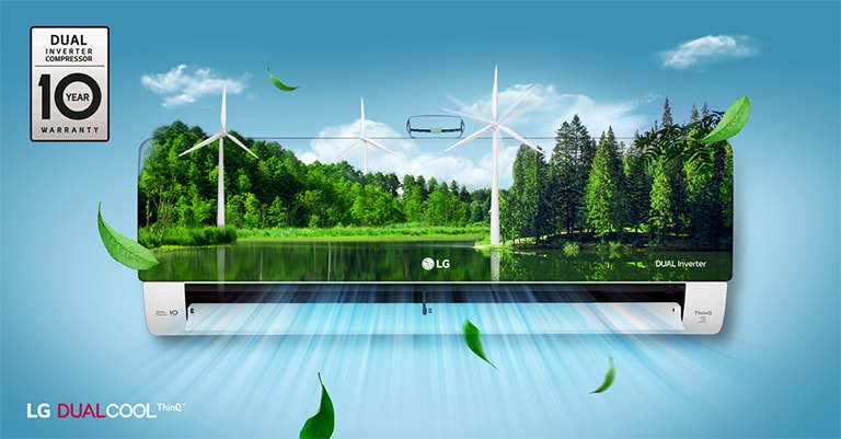 مكيف هواء صديق للبيئة ويعطي شعورًا بالهواء الطبيعي.