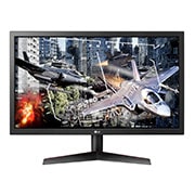 LG شاشة ألعاب FHD حجم 24 بوصة (1080 × 1920)، مع تقنية مزامنة Radeon FreeSync، بمعدل تحديث 144 هرتز، وسرعة استجابة 1 مللي ثانية مع سجل تمهيد رئيسي, 24GL600F-B, thumbnail 1